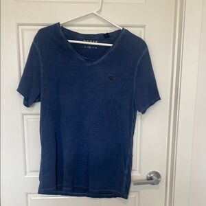 Guess Indigo V-Neck Tee